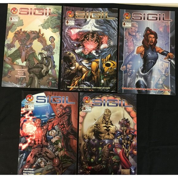 Crossgen Comics Mixed Lot of 10- Sigil, Crux, Sojurn & More Circa 2000-2001 - Picture 1 of 12